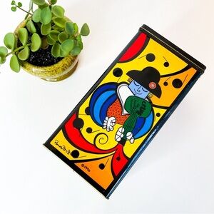 Vintage Romero BRITTO x Grand Marnier Tin Box - Collectors Edition